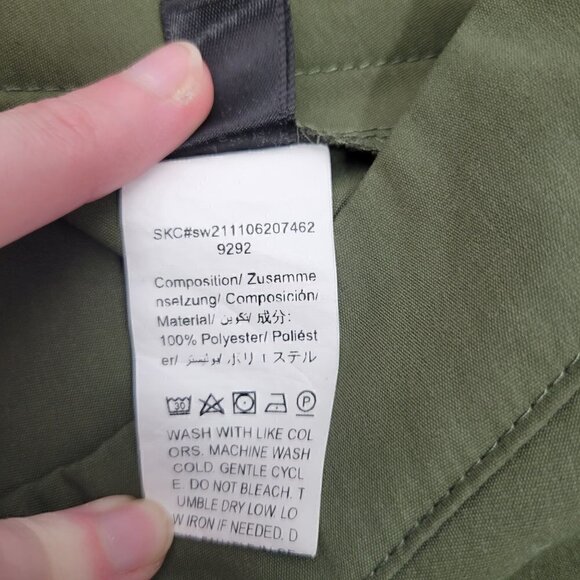 Shein Women's Green Single Breasted Flare Skirt with Button Details Size XL - Picture 10 of 11